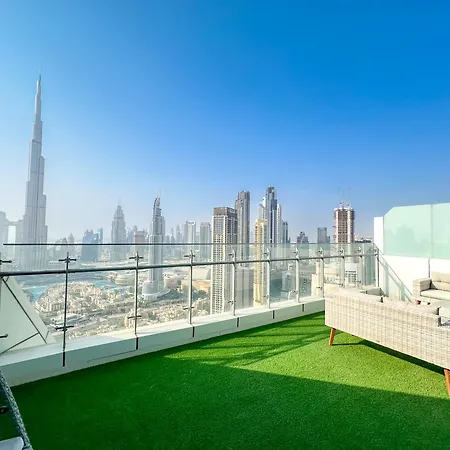 Appartement Panoramic Burj Khalifa View Luxury 2Br Penthouse à Dubaï Extérieur photo