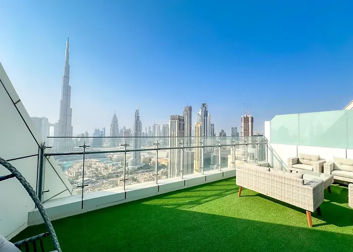 Panoramic Burj Khalifa View Luxury 2Br Penthouse